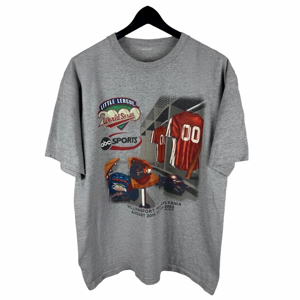 Vintage 2000 ABC Sports Little League World Series Baseball Shirt Size L